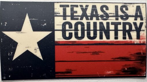 Texas Flag Sticker - Image 3