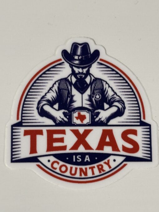 Cowboy 2 Sticker - Image 3