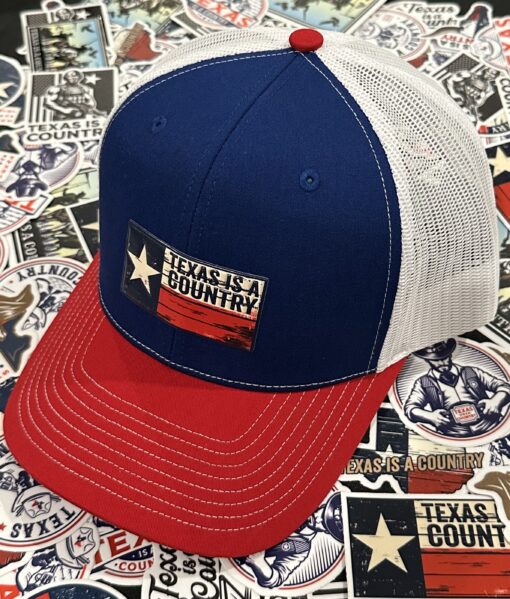 Texas Flag Patch Hat - Image 2