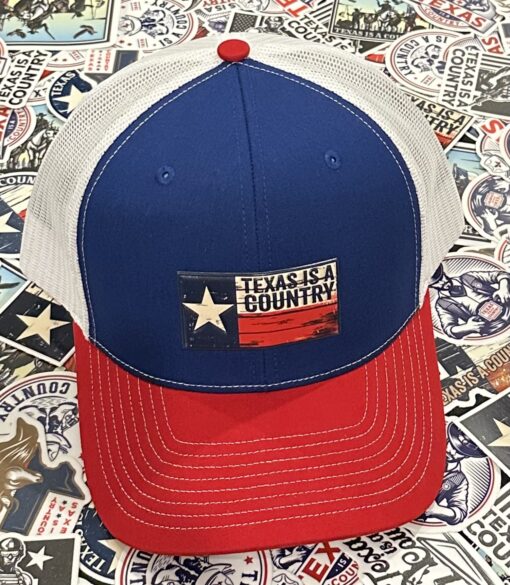 Texas Flag Patch Hat - Image 3