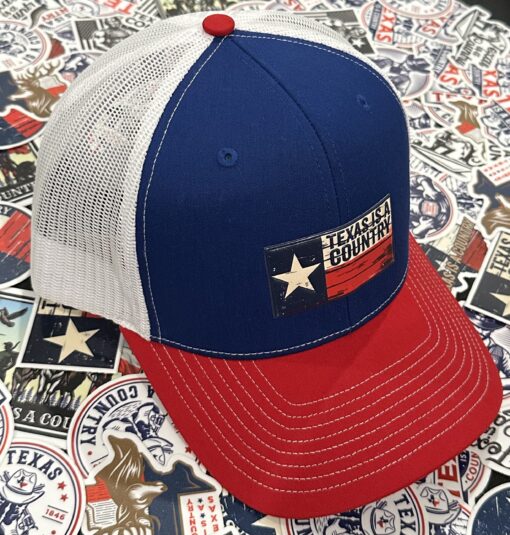 Texas Flag Patch Hat - Image 4